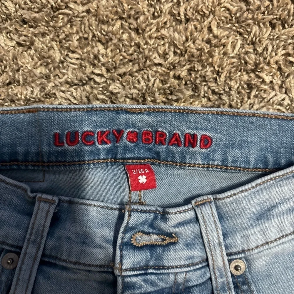 Lucky Brand Sky Blue Flare Jeans
